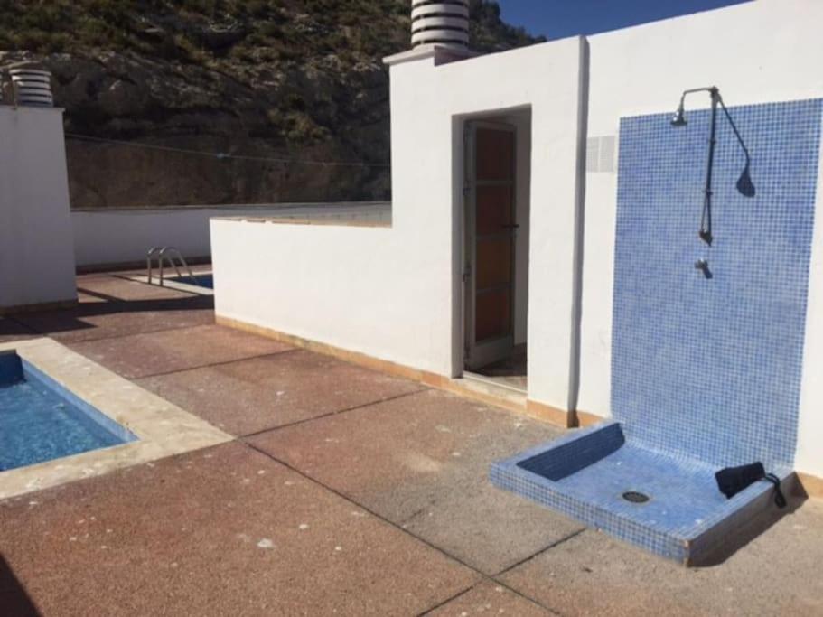 אליקאנטה Apartamento Con Vistas Al Mar Primera Linea De Playa Del Postiguet מראה חיצוני תמונה