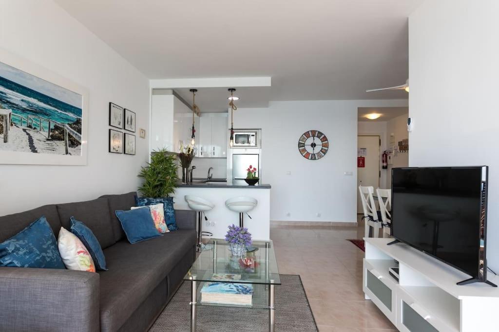 אליקאנטה Apartamento Con Vistas Al Mar Primera Linea De Playa Del Postiguet מראה חיצוני תמונה