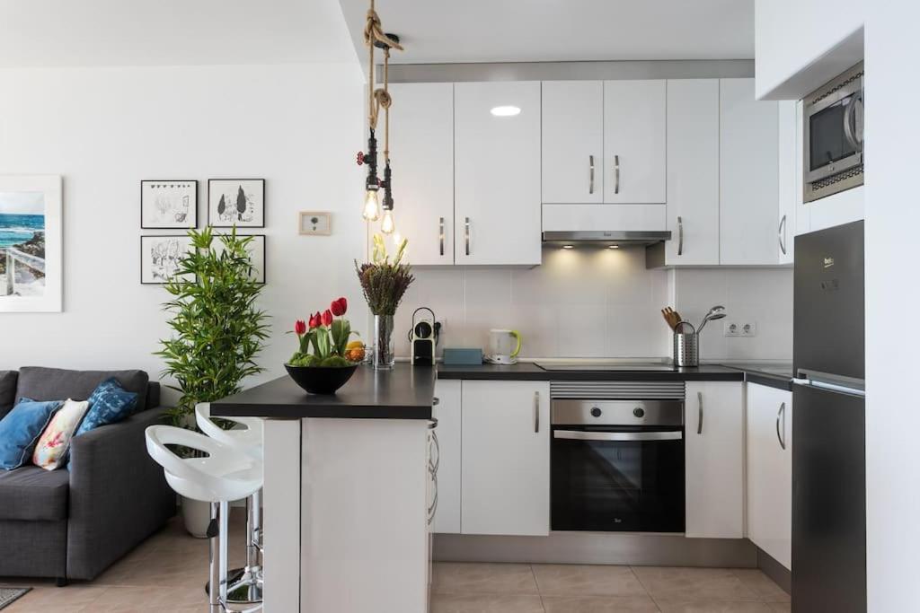 אליקאנטה Apartamento Con Vistas Al Mar Primera Linea De Playa Del Postiguet מראה חיצוני תמונה