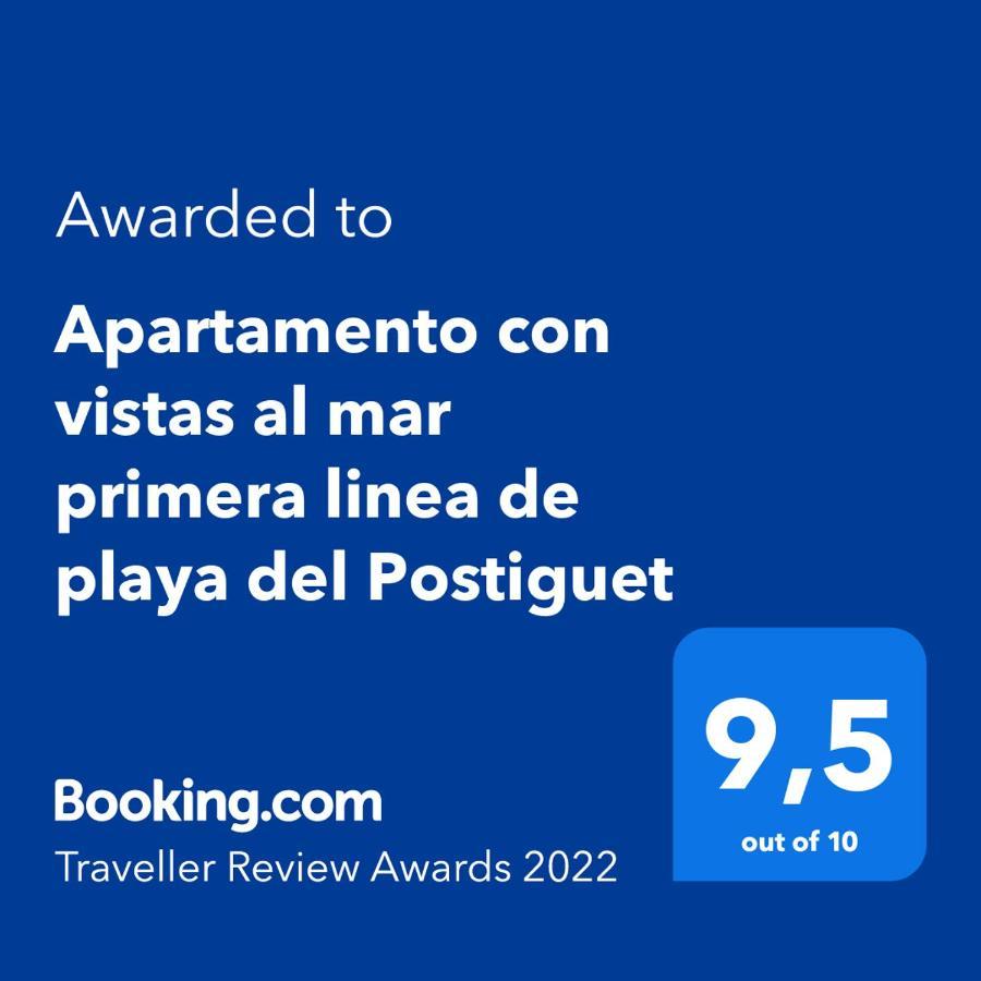 אליקאנטה Apartamento Con Vistas Al Mar Primera Linea De Playa Del Postiguet מראה חיצוני תמונה
