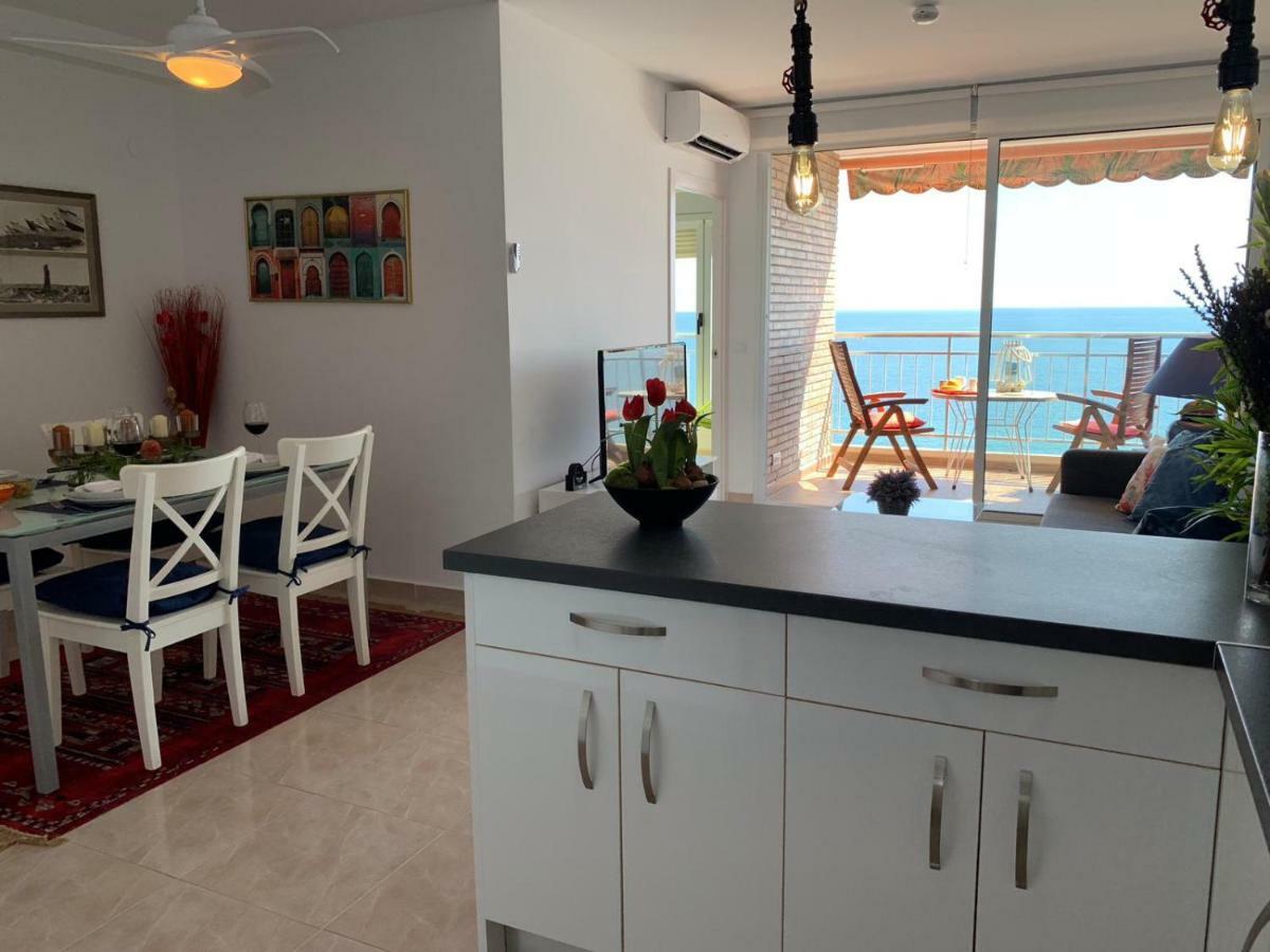 אליקאנטה Apartamento Con Vistas Al Mar Primera Linea De Playa Del Postiguet מראה חיצוני תמונה