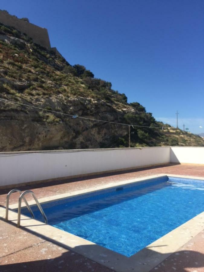 אליקאנטה Apartamento Con Vistas Al Mar Primera Linea De Playa Del Postiguet מראה חיצוני תמונה